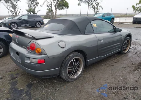 2003 Mitsubishi Eclipse Spyder Gts z USA, uszkodzony, nr VIN 4A3AE75H13E017102